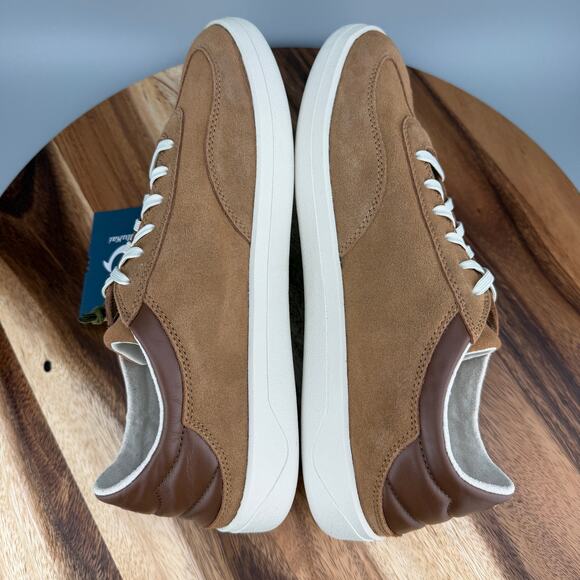 OluKai Punini Suede Sneakers Men’s Size 8 Tan Toffee Casual Comfort Shoes New main image 5